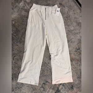Heroine Sport Women Off-White Sweatpants Size M BNWT